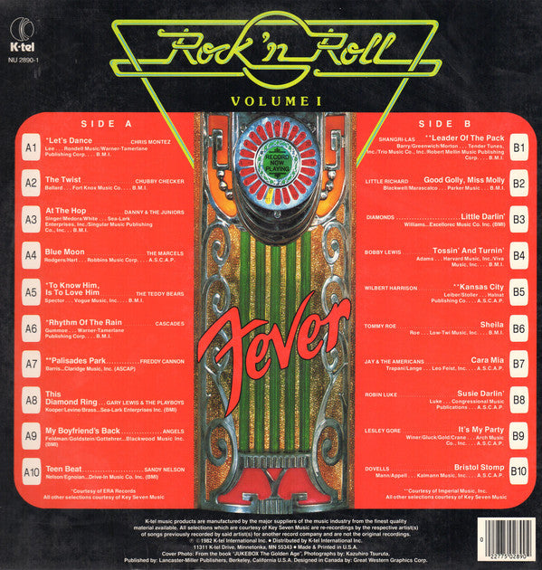 Various : Rock 'N' Roll Fever Volume I (LP, Comp, 18 )