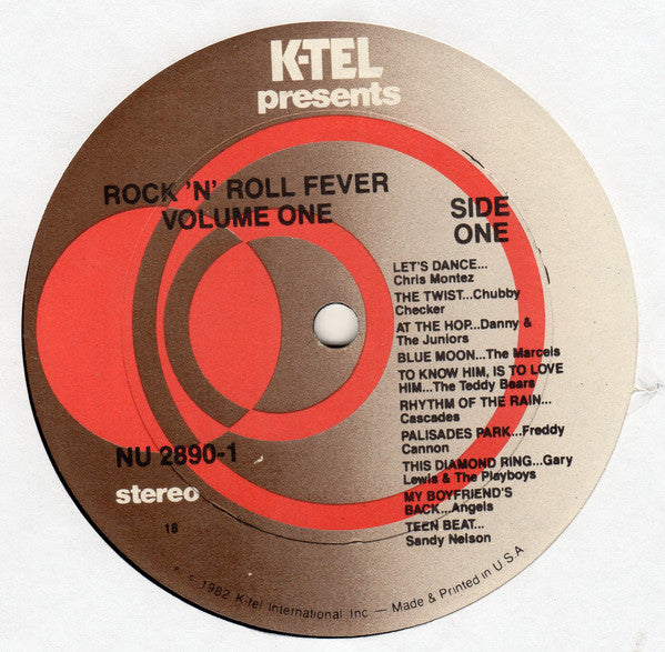 Various : Rock 'N' Roll Fever Volume I (LP, Comp, 18 )