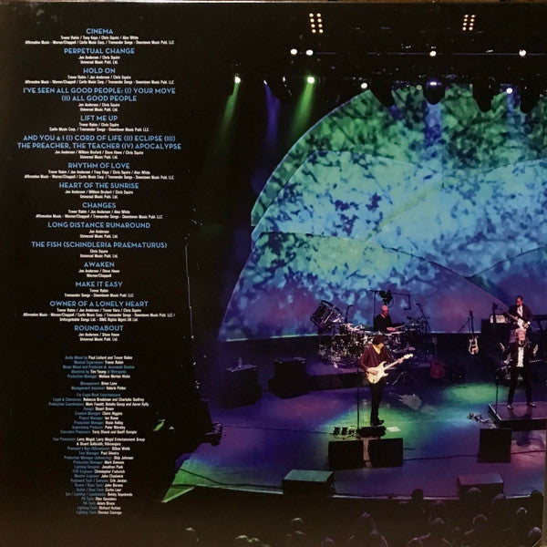 Yes Featuring Jon Anderson, Trevor Rabin, Rick Wakeman : Live At The Apollo (50th Anniversary) (3xLP, Album, Ltd, Ora)