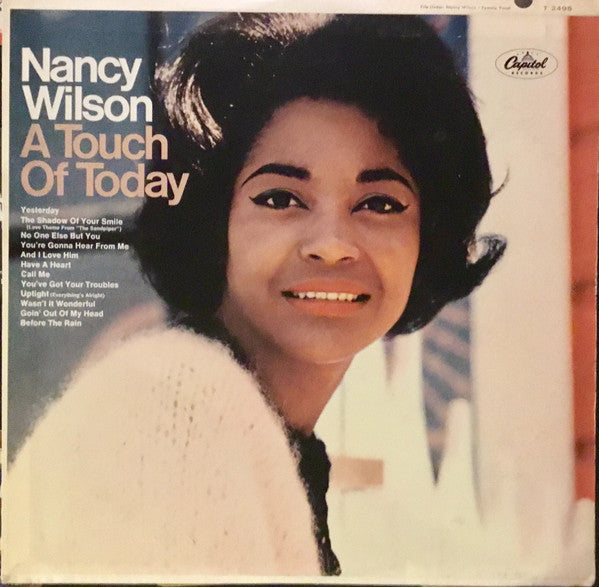 Nancy Wilson : A Touch Of Today (LP, Album, Mono, Scr)