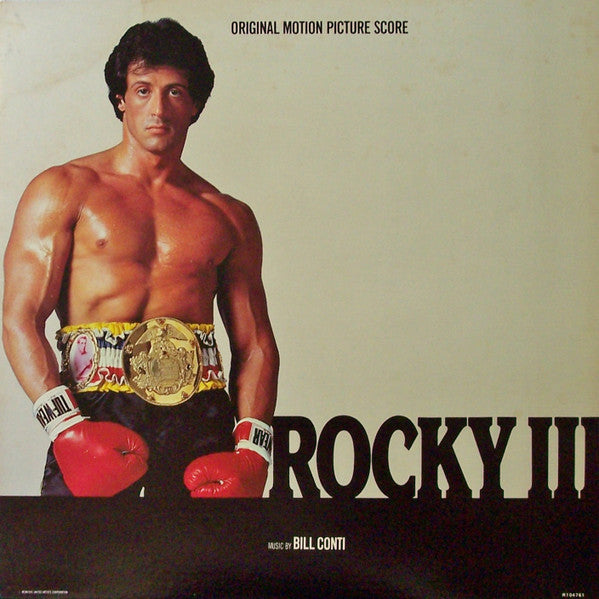 Bill Conti : Rocky III - Original Motion Picture Score (LP, Album, Club)