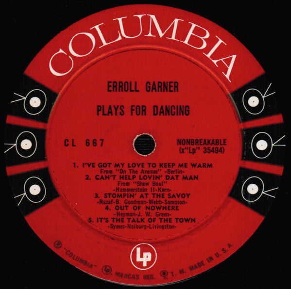 Erroll Garner : Plays For Dancing (LP, Album, Mono, RE, Hol)