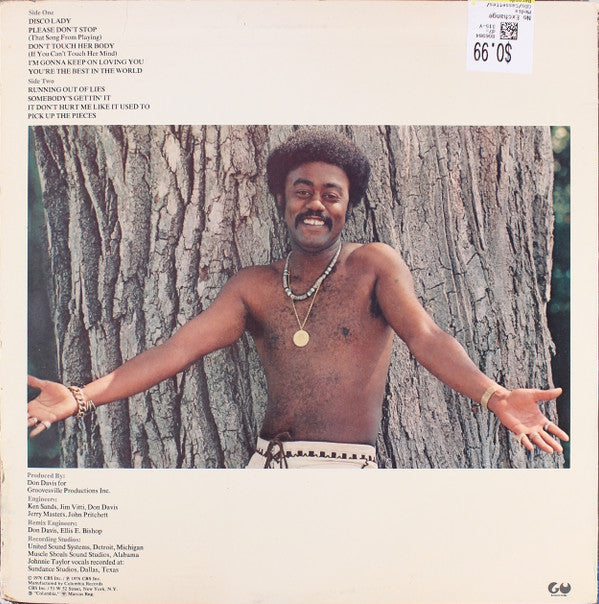Johnnie Taylor : Eargasm (LP, Album, Pit)