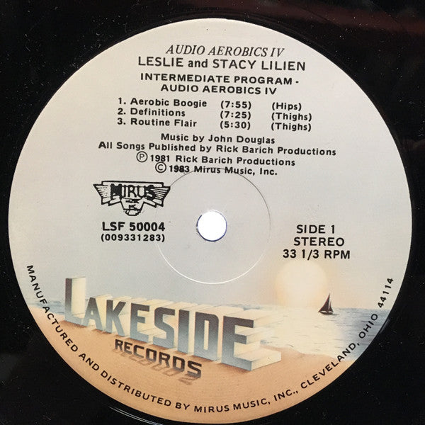 Leslie Lilien, Stacy Lilien : Audio Aerobics IV Hips & Thighs (LP)