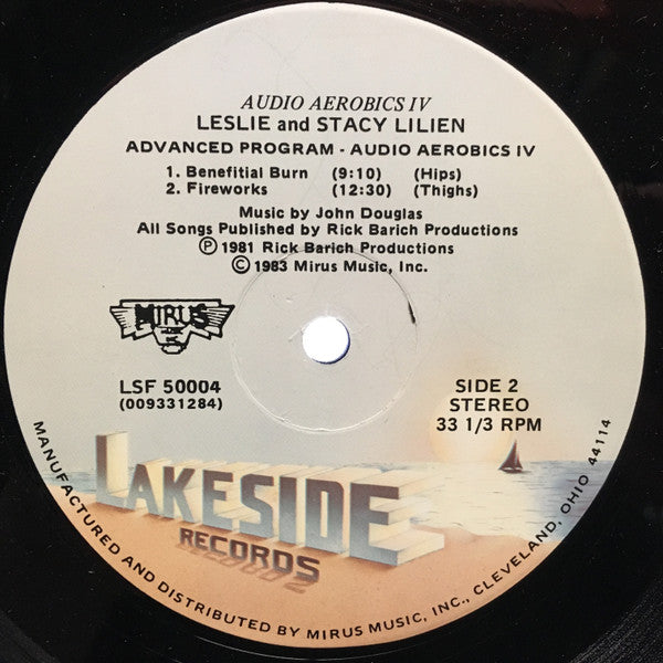Leslie Lilien, Stacy Lilien : Audio Aerobics IV Hips & Thighs (LP)