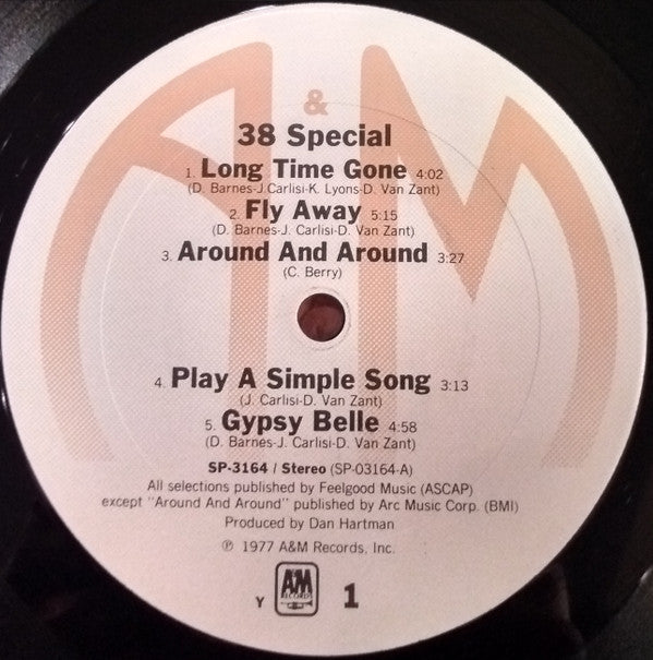 38 Special (2) : 38 Special (LP, Album, RE, Ter)