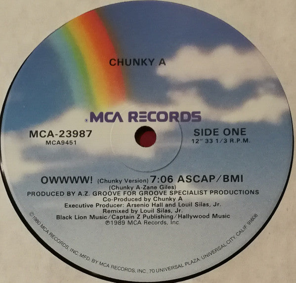 Chunky A : Owwww! (12", Single)
