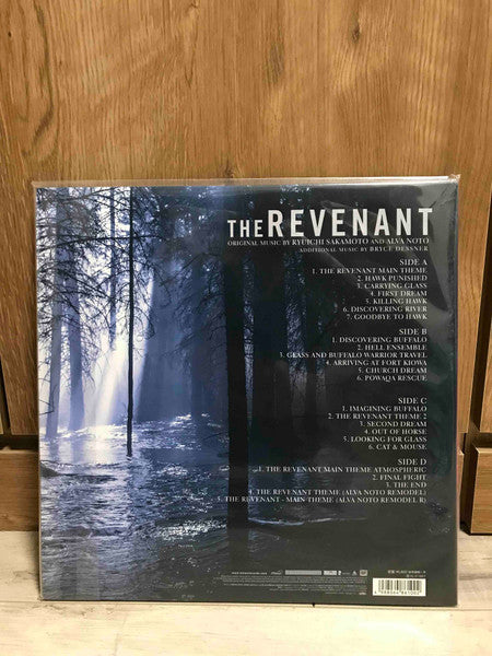 Ryuichi Sakamoto, Alva Noto & Bryce Dessner : The Revenant (Original Motion Picture Soundtrack) (2xLP, Album, Ltd, 180)