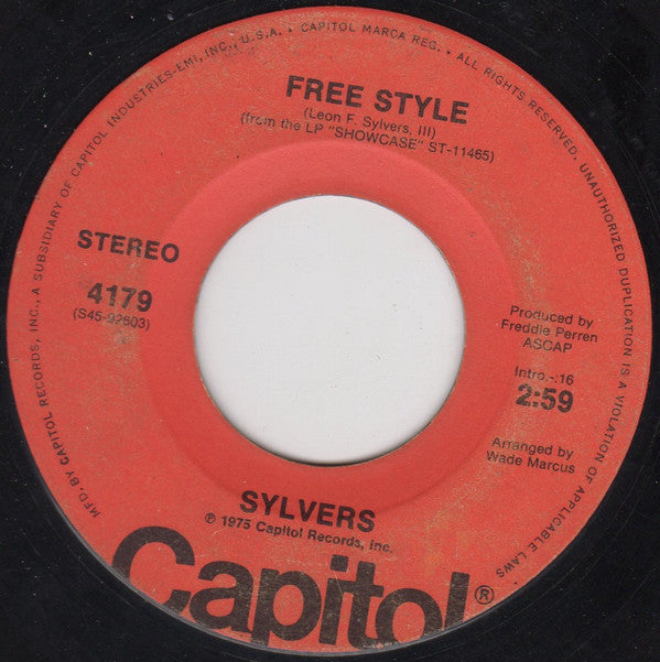Sylvers* : Boogie Fever / Free Style (7", Single)