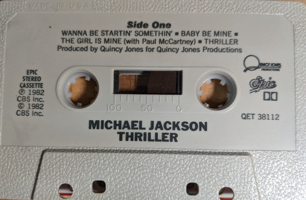 Michael Jackson : Thriller (Cass, Album, Bei)