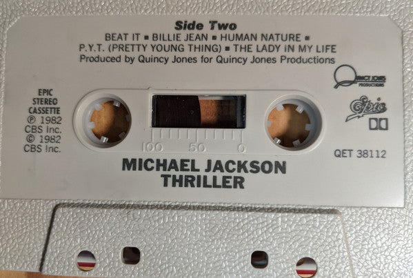 Michael Jackson : Thriller (Cass, Album, Bei)