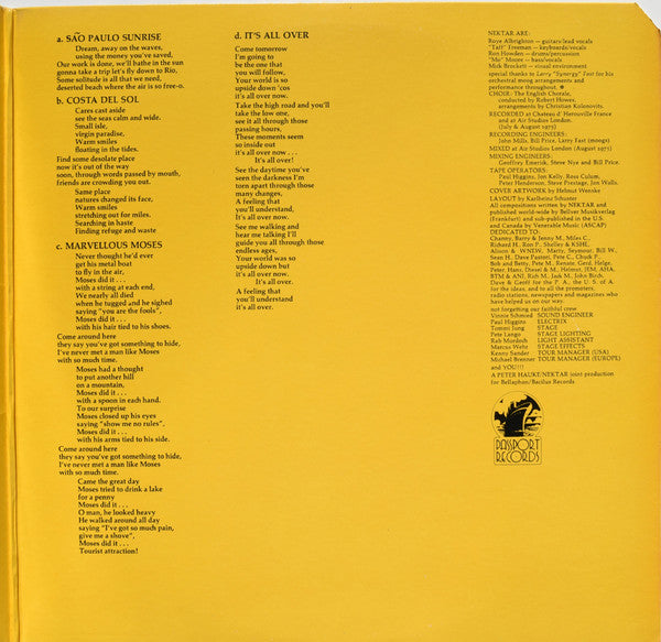 Nektar : Recycled (LP, Album, Ter)