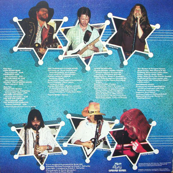 The Marshall Tucker Band : Long Hard Ride (LP, Album, RE)