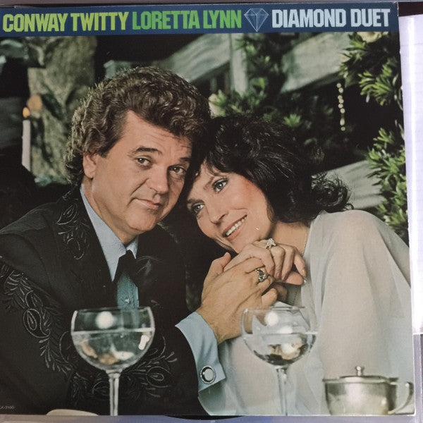 Conway Twitty & Loretta Lynn : Diamond Duet (LP, Album, Glo)