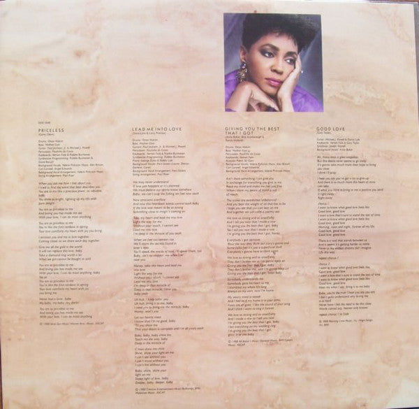 Anita Baker : Giving You The Best That I Got (LP, Album)