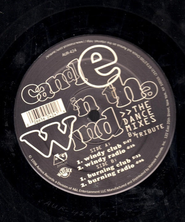 Tribute (6) : Candle In The Wind (The Dance Mixes) (12", Promo)