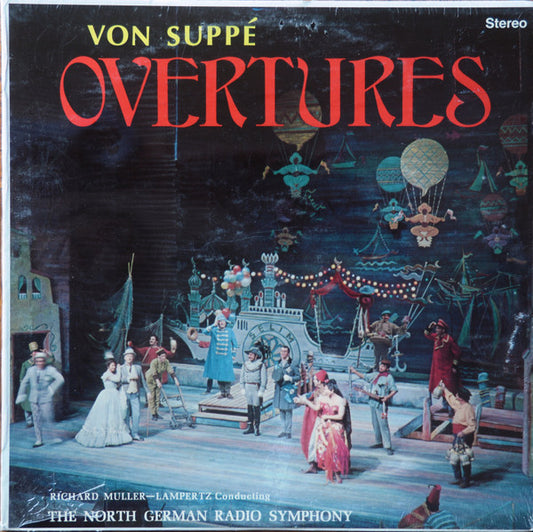 Von Suppé* - Richard Muller-Lampertz* Conducting The North German Radio Symphony* : Overtures (LP, Album)