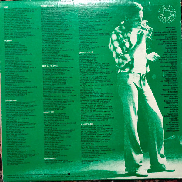 Al Jarreau : We Got By (LP, Album, Jac)