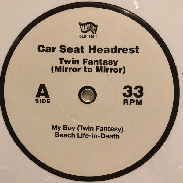 Car Seat Headrest : Twin Fantasy (Mirror To Mirror)  (2xLP, Album, RE, Whi)