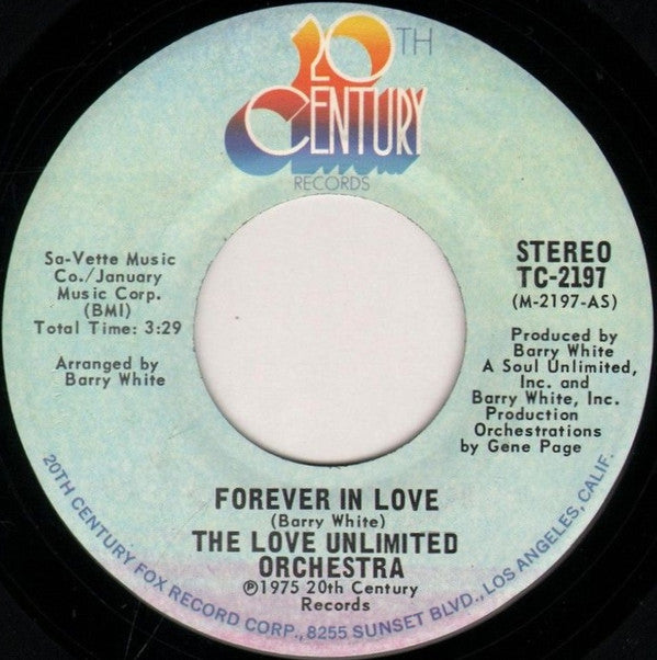 The Love Unlimited Orchestra* : Forever In Love (7")