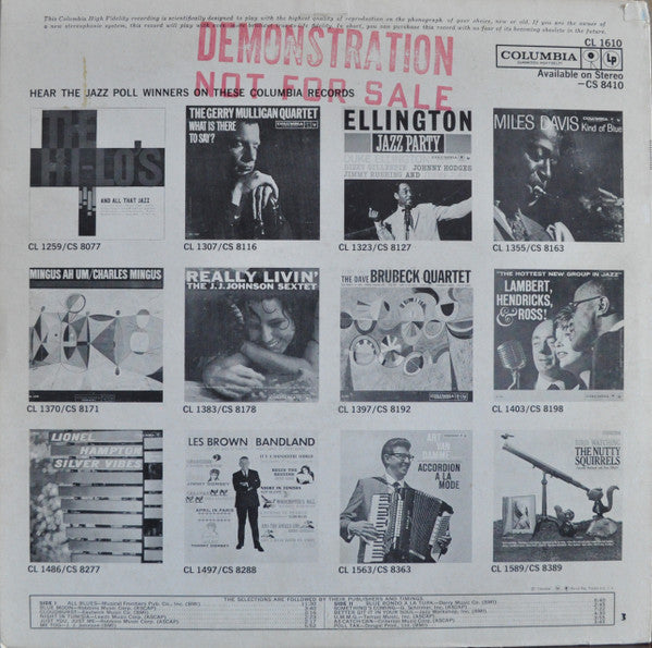 Various : Jazz Poll Winners (LP, Comp, Mono)