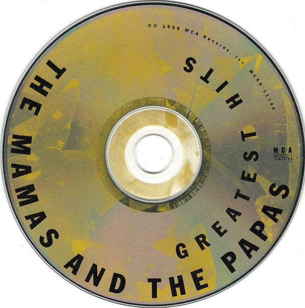 The Mamas & The Papas : Greatest Hits (CD, Comp, Club, RM)