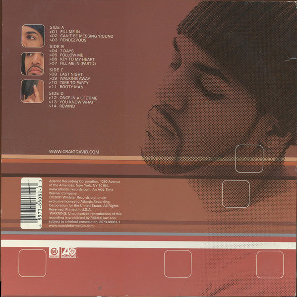 Craig David : Born To Do It (2xLP, Album)