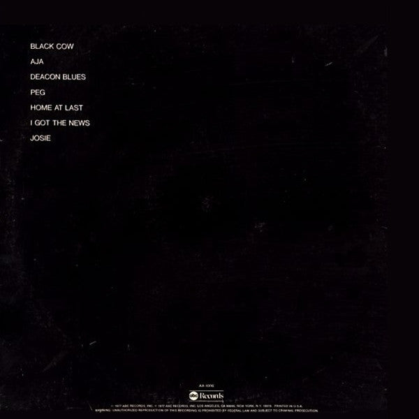 Steely Dan : Aja (LP, Album, Pit)