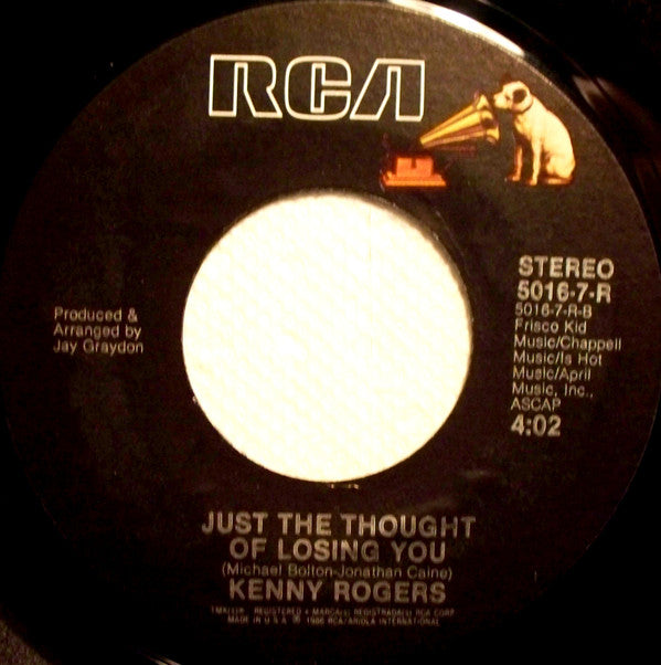 Kenny Rogers : They Don't Make Them Like They Used To (7")