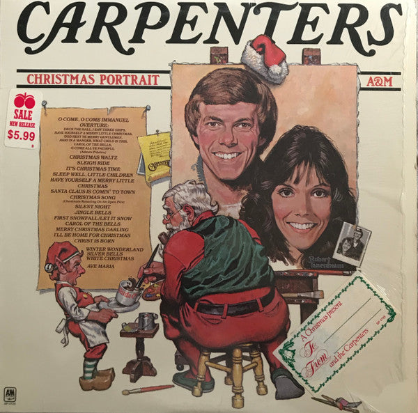 Carpenters : Christmas Portrait (LP, Album, Mon)