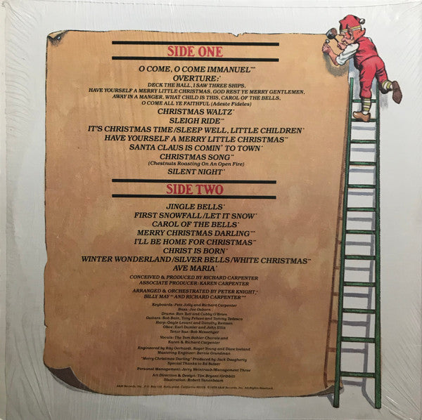 Carpenters : Christmas Portrait (LP, Album, Mon)
