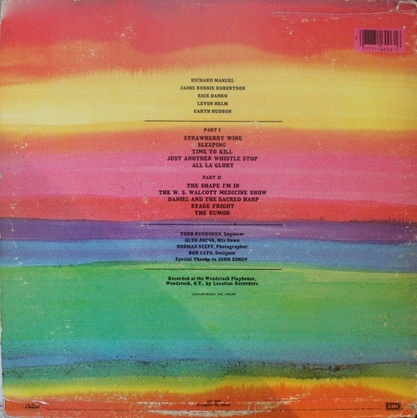 The Band : Stage Fright (LP, Album, RE, Jac)