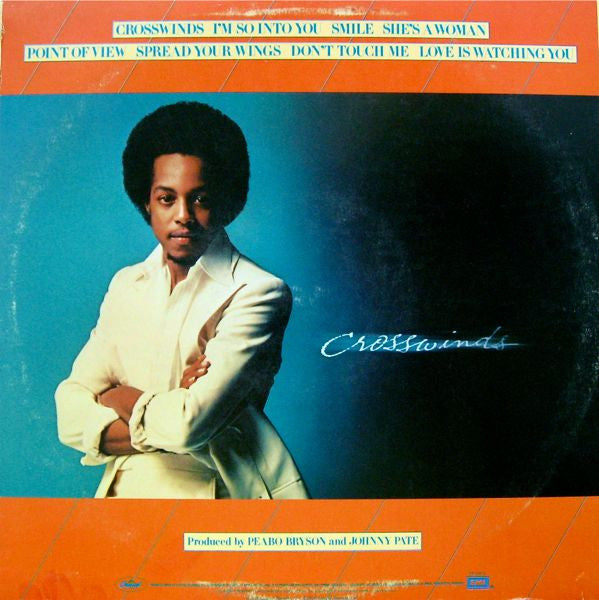 Peabo Bryson : Crosswinds (LP, Album)