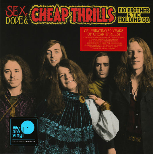 Big Brother & The Holding Co.* : Sex, Dope & Cheap Thrills (2xLP, Album, RM)