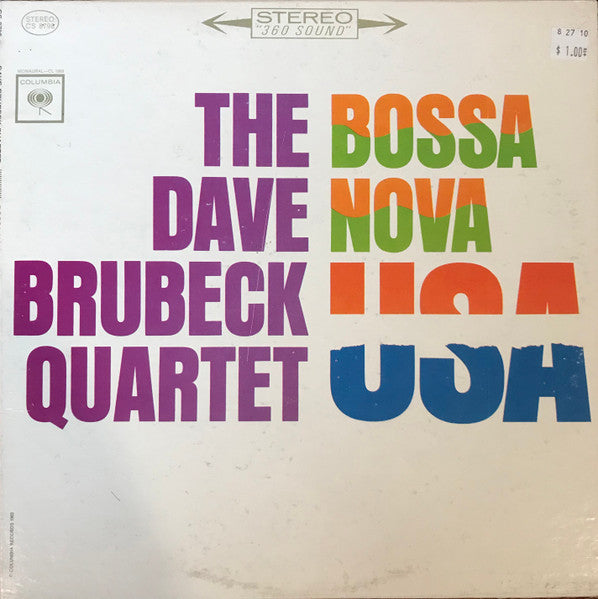 The Dave Brubeck Quartet : Bossa Nova U.S.A. (LP, Album, Pit)
