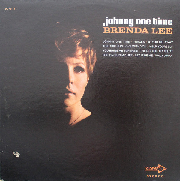 Brenda Lee : Johnny One Time (LP, Album, Pin)