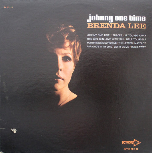 Brenda Lee : Johnny One Time (LP, Album, Pin)