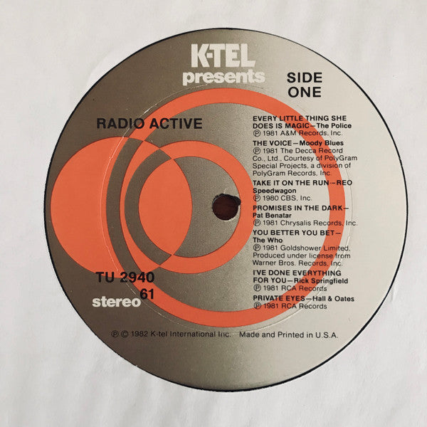 Various : Radio Active (LP, Comp, 61 )