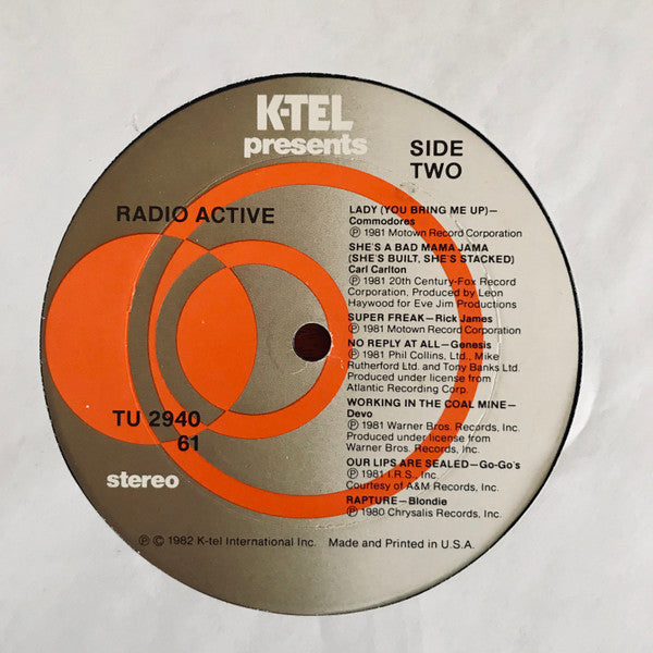 Various : Radio Active (LP, Comp, 61 )
