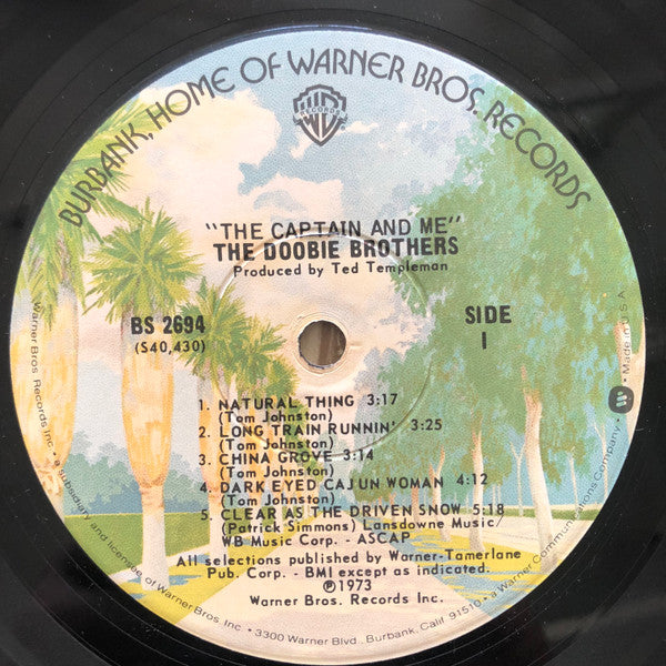 The Doobie Brothers : The Captain And Me (LP, Album, RP, Win)