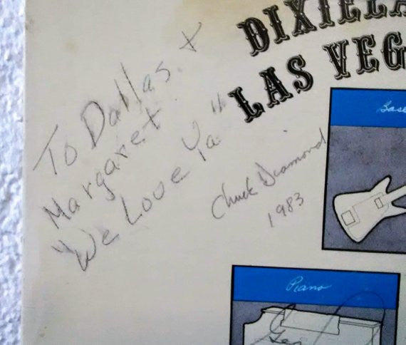 Chuck Diamond and The Royal Dixie Jazz Band : Chuck Diamond and The Royal Dixie Jazz Band - Dixieland Jazz Las Vegas Style (LP, Album)
