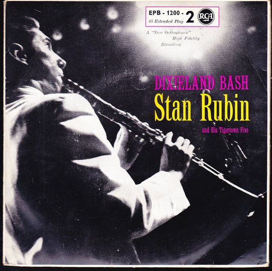 Stan Rubin And His Tigertown Five : Dixieland Bash (7", EP)
