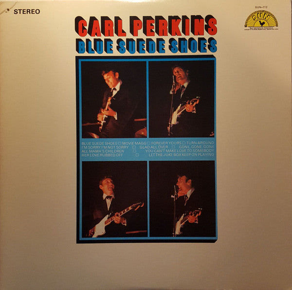 Carl Perkins : Blue Suede Shoes (LP, Comp)