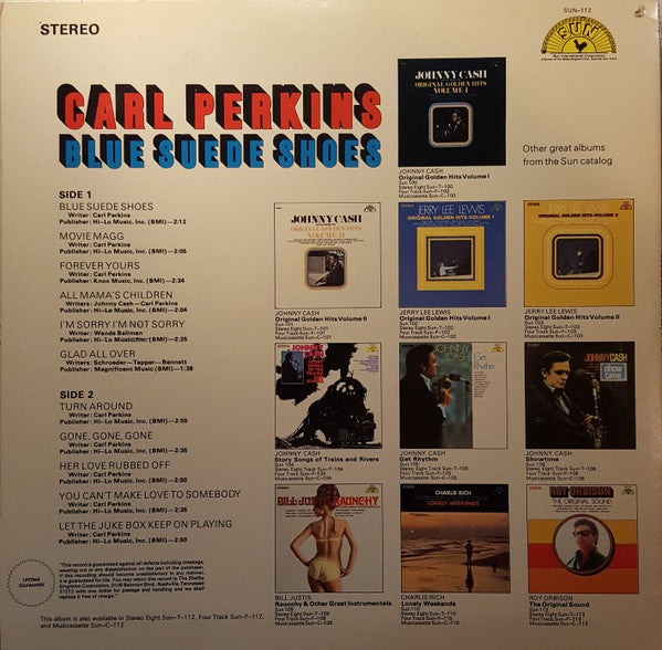 Carl Perkins : Blue Suede Shoes (LP, Comp)