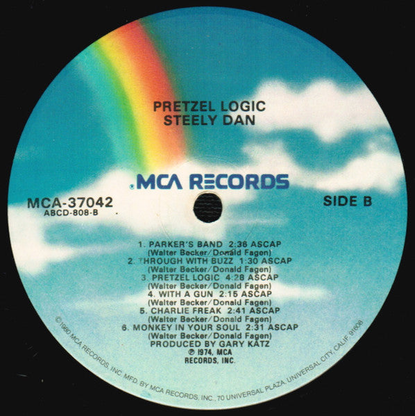 Steely Dan : Pretzel Logic (LP, Album, RE, Glo)