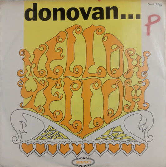 Donovan : Mellow Yellow (7", Single, Mono, Styrene, Pit)
