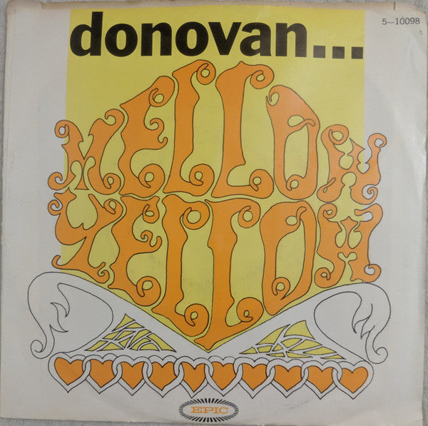 Donovan : Mellow Yellow (7", Single, Mono, Styrene, Pit)