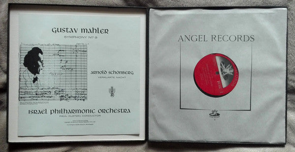 Mahler* / Schönberg* • Israel Philharmonic Orchestra, Paul Kletzki : Symphony No. 9 / Verklärte Nacht (2xLP, Aut + Box)