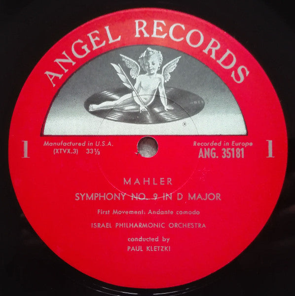 Mahler* / Schönberg* • Israel Philharmonic Orchestra, Paul Kletzki : Symphony No. 9 / Verklärte Nacht (2xLP, Aut + Box)
