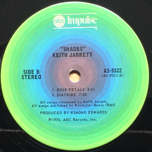 Keith Jarrett : Shades (LP, Album, San)